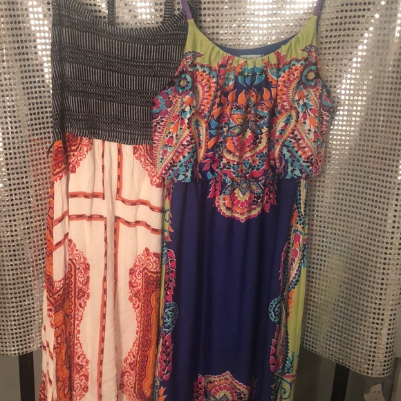 Maurices Dresses & Skirts - Two multi colored dresses. Ready to ship.